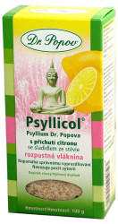 Dr. Popov Psyllicol s příchutí citronu 100 g