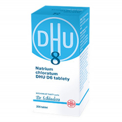 DR. SCHÜSSLERA Natrium chloratum DHU D6 No.8 200 tablet