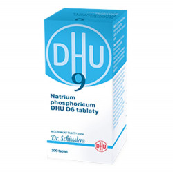 DR. SCHÜSSLERA Natrium phosphoricum DHU D6 No.9 200 tablet