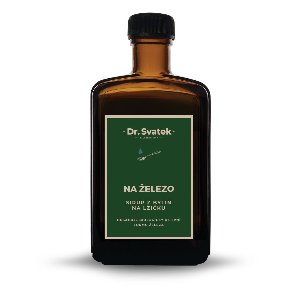 Dr. Svatek Sirup z bylin NA ŽELEZO 250 ml