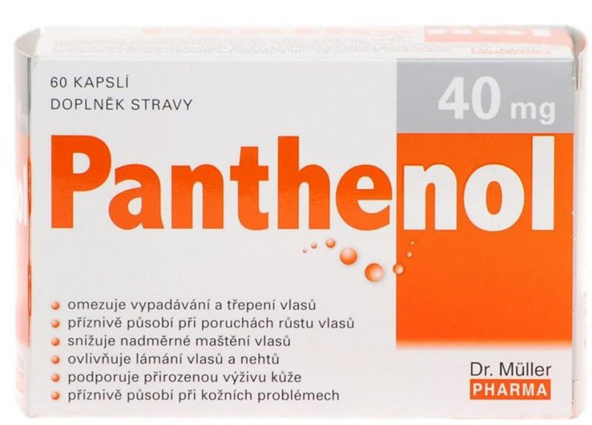 DR.MULLER Panthenol 40 mg 60 kapslí