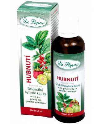 DR.POPOV Hubnutí bylinné kapky 50 ml