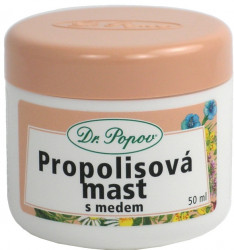 DR.POPOV Propolisová mast s medem 50 ml