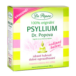 DR.POPOV Psyllium indická rozpustná vláknina 500 g