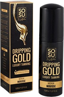 DRIPPING GOLD Luxury Mousse samoopalovací pěna Medium 150 ml