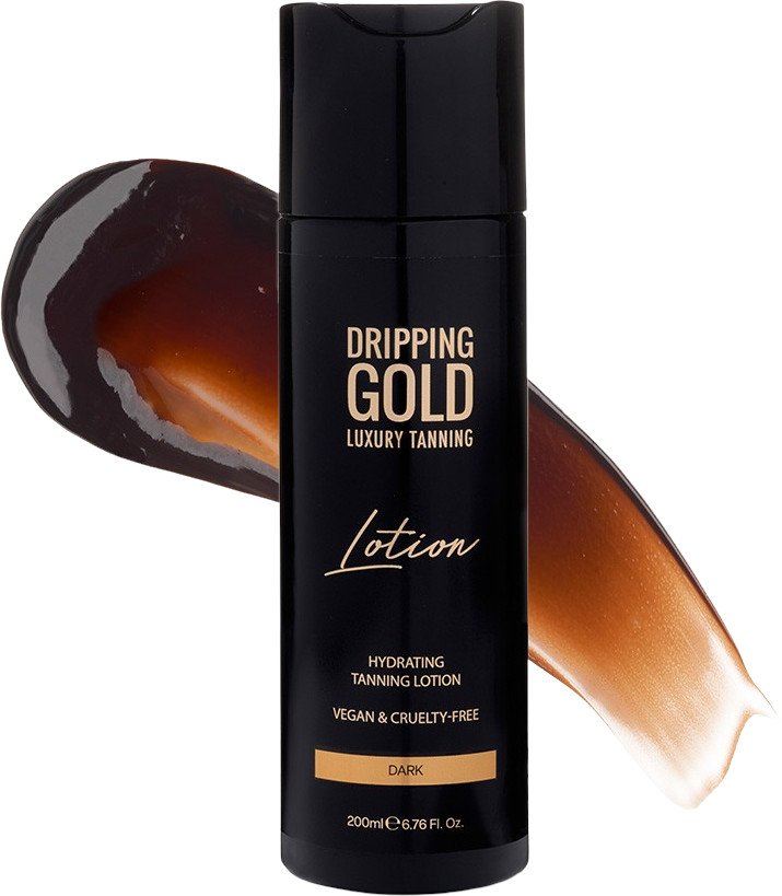 DRIPPING GOLD Samoopalovací krém dark, 200 ml