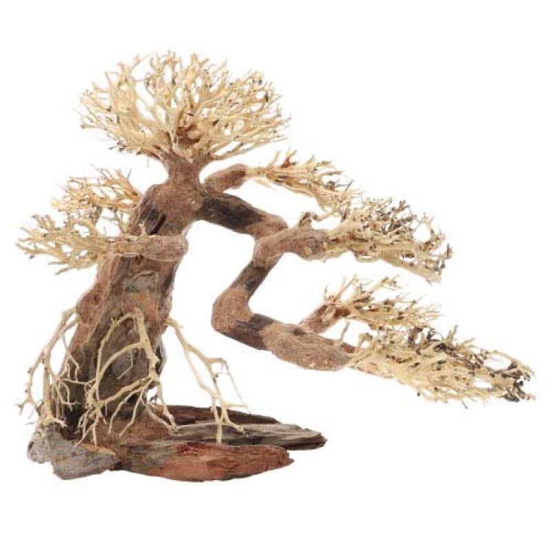 Dupla Bonsai L -Přírodní dřevěná dekorace do sladkovodního akvária 40x20x30 cm