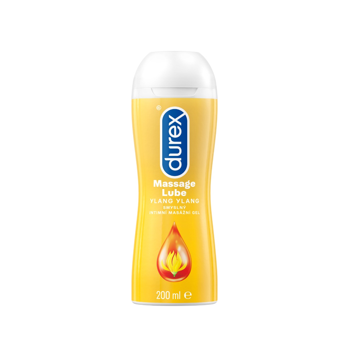 Durex Intimní masážní gel 2v1 Ylang Ylang  200 ml