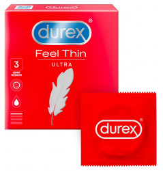 DUREX Kondomy Feel Thin Ultra 3 ks