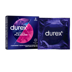 DUREX Mutual Pleasure Kondomy 3 ks