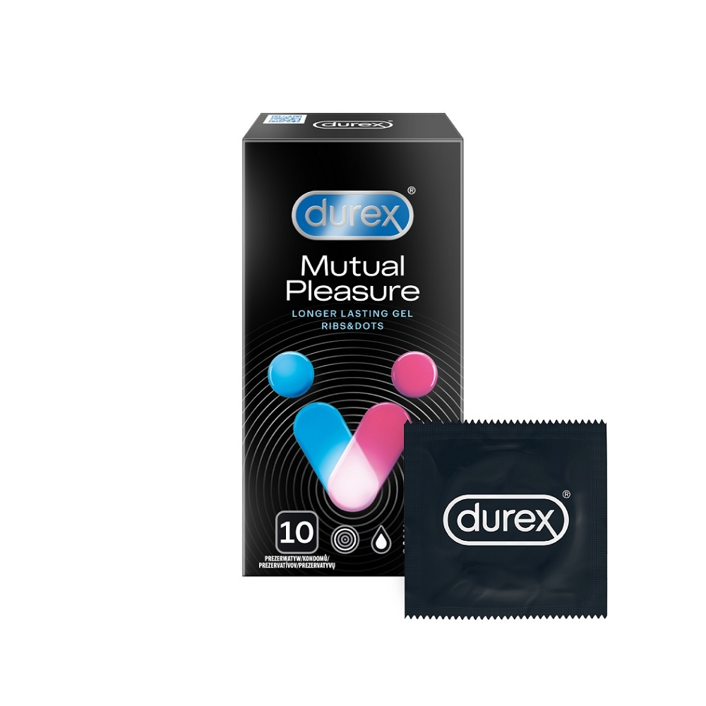 DUREX Prezervativ mutual pleasure 10 kusů