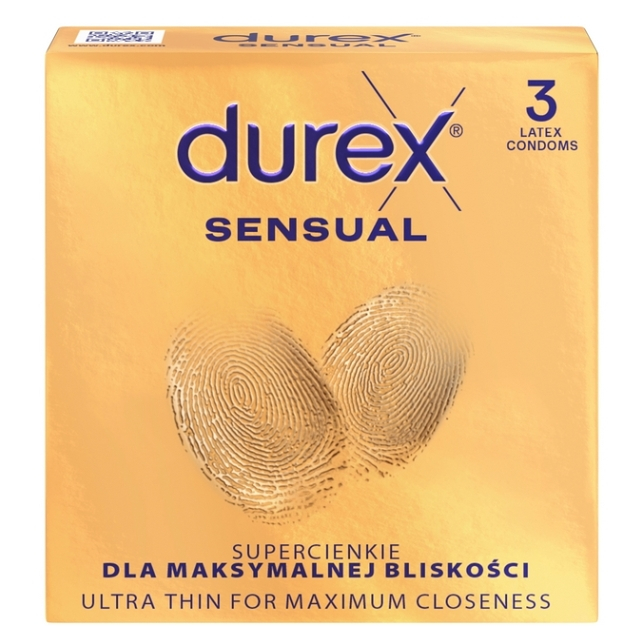 DUREX Sensual 3 kusy