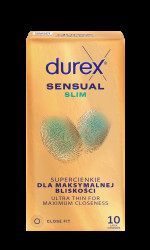 DUREX Sensual Slim 10 ks