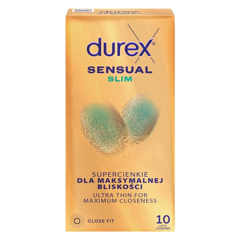 DUREX Sensual slim 10 kusů