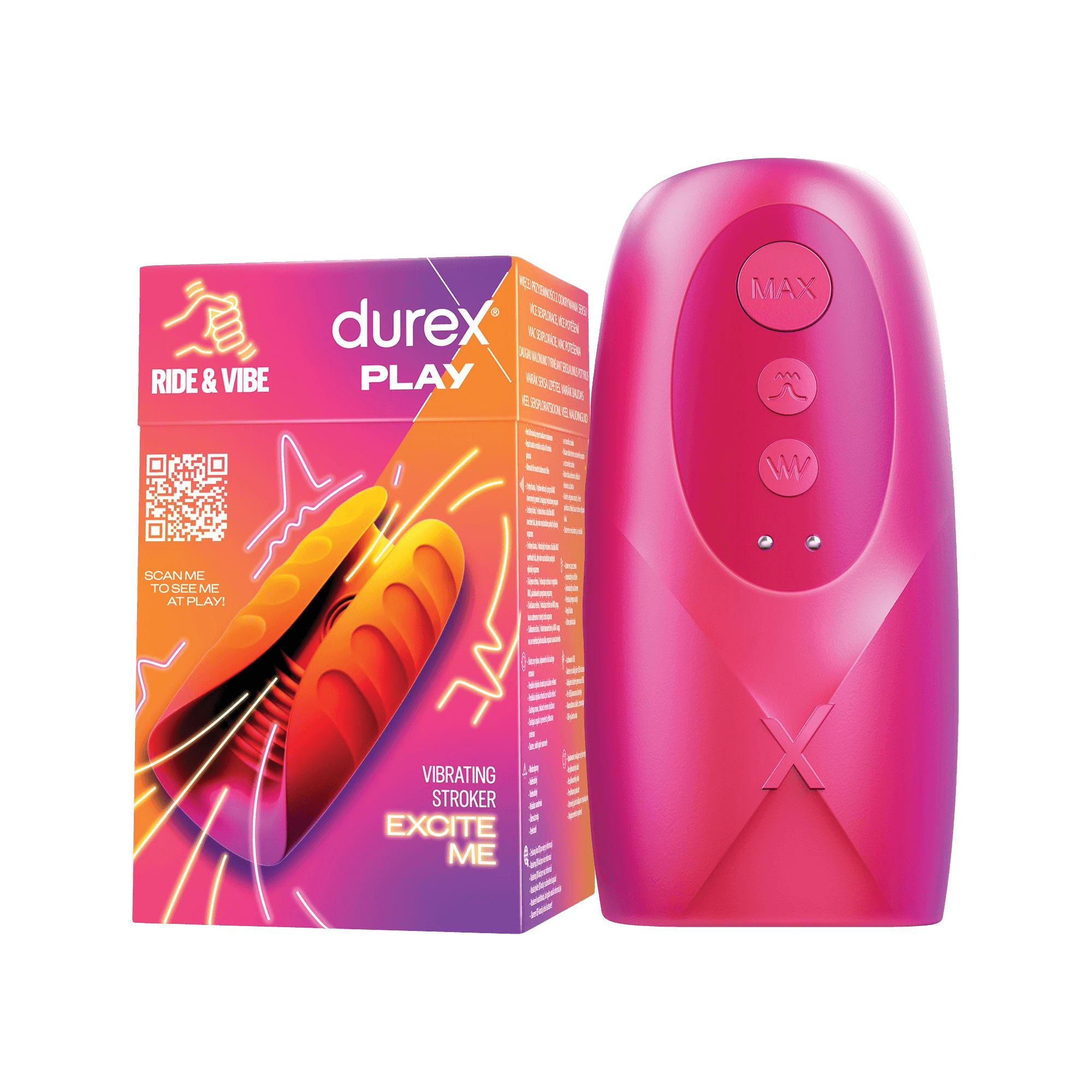 DUREX SEX Play Masturbátor vibrační