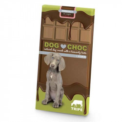 Duvo+ DOG CHOC Tripe 100g čokoláda pro psy bez cukru s dršťkami