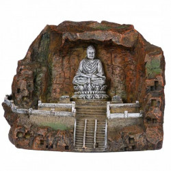 Ebi Dekorace do akvária BUDDHA v jeskyni 20x15x15cm