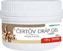 EDENPHARMA Čertův dráp + MSM gel 300+50g zdarma 350 g