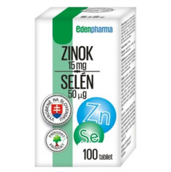 EDENPHARMA Zinek a selen 100 tablet