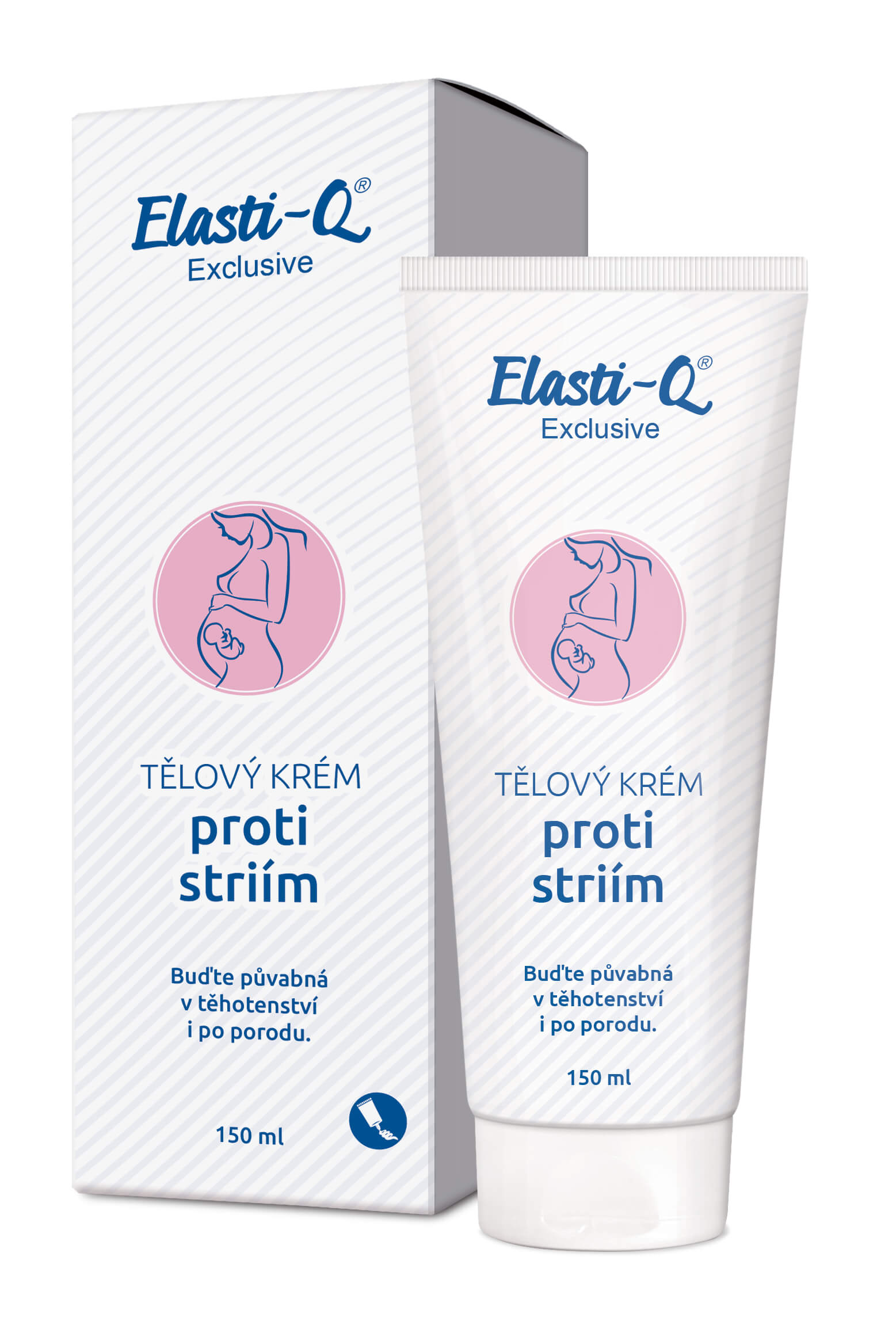 ELASTI-Q Exclusive tělový krém proti striím 150 ml