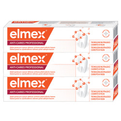 ELMEX Anti-Caries Protection Professional Zubní pasta 3 x 75 ml