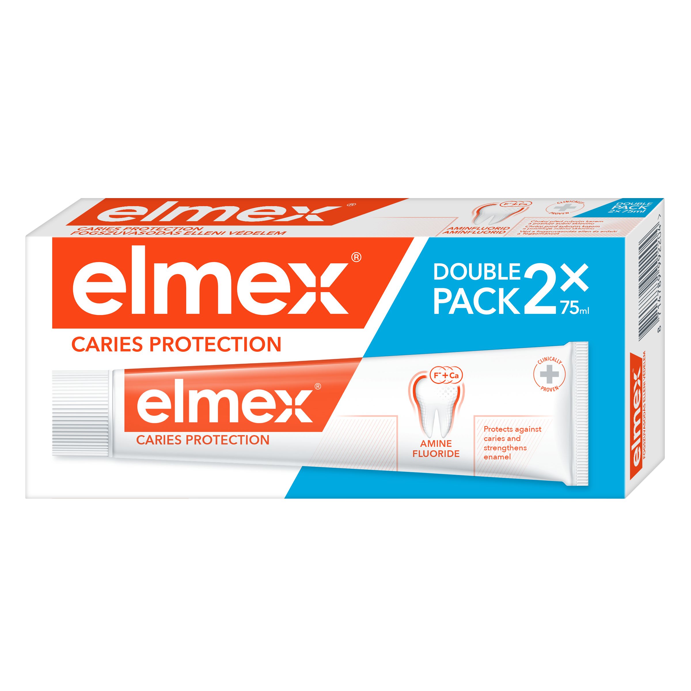 ELMEX Caries Protection zubní pasta 2x 75ml 2 x 75 ml