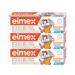 ELMEX Kids Zubní pasta pro děti od prvního zoubku do 6 let 3 x 50 ml