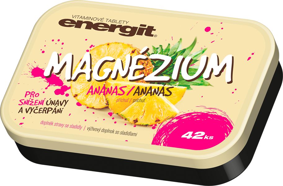 Energit Magnézium ananas 42 tablet