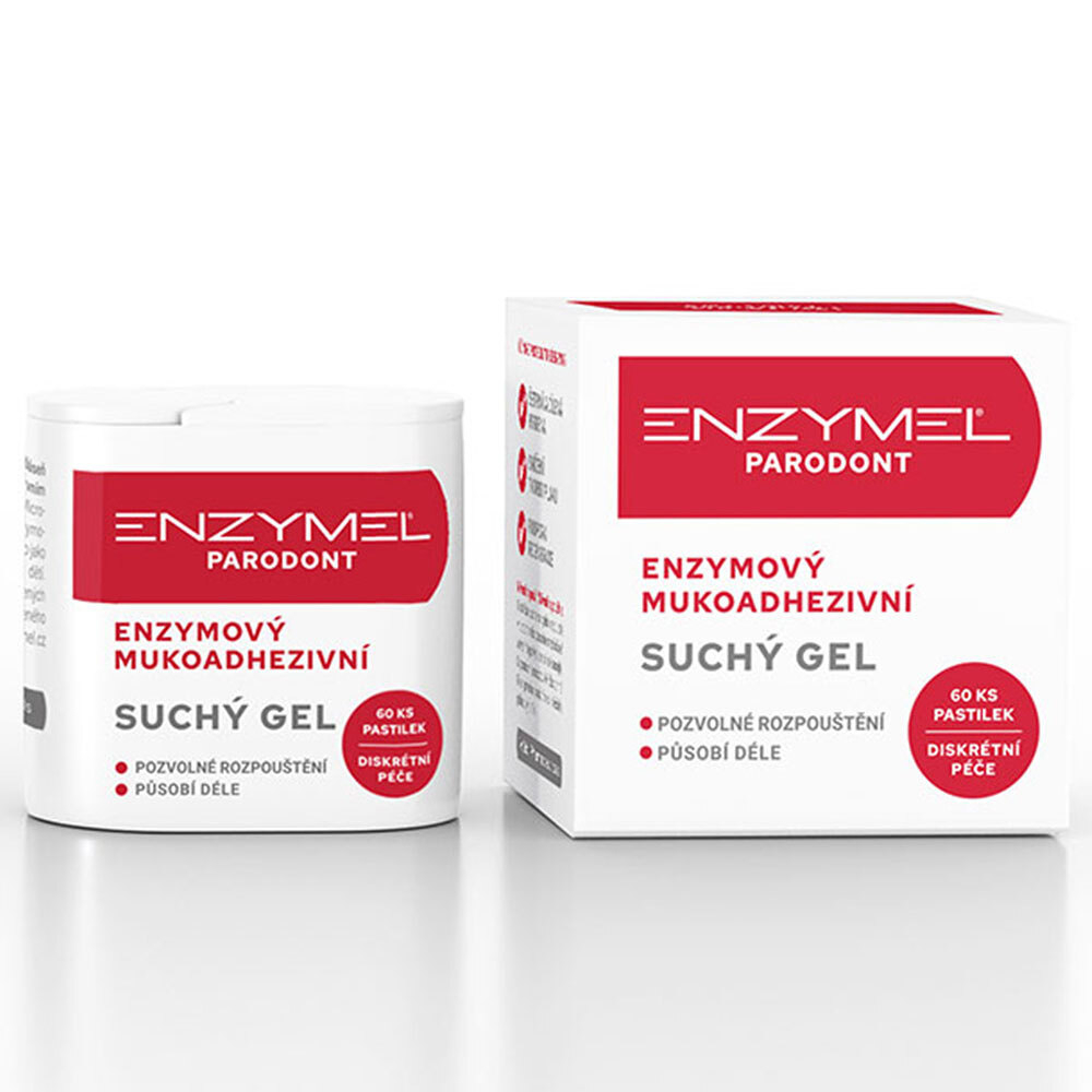 ENZYMEL Parodont Suchý gel pastilky 60 ks