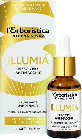 ERBORISTICA ILLUMIÁ Pleťové sérum s vitaminem C rozjasňující proti pigmentovým skvrnám 30 ml