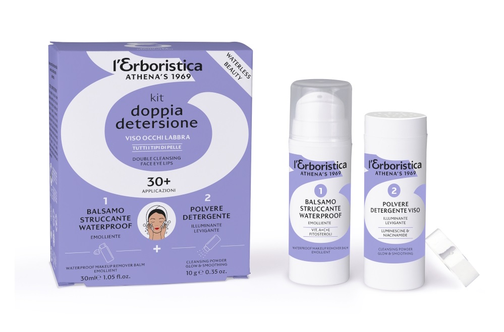 Erboristica Kit Doppia Detersione Sada pro dvojí čištění pleti