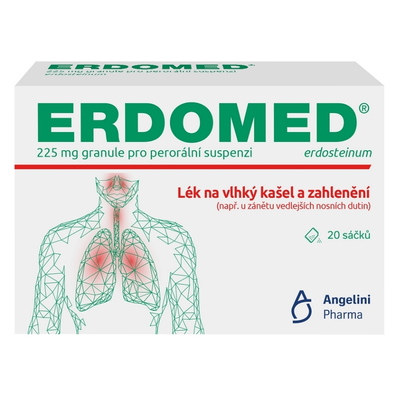 ERDOMED Granule 225 mg 20 sáčků