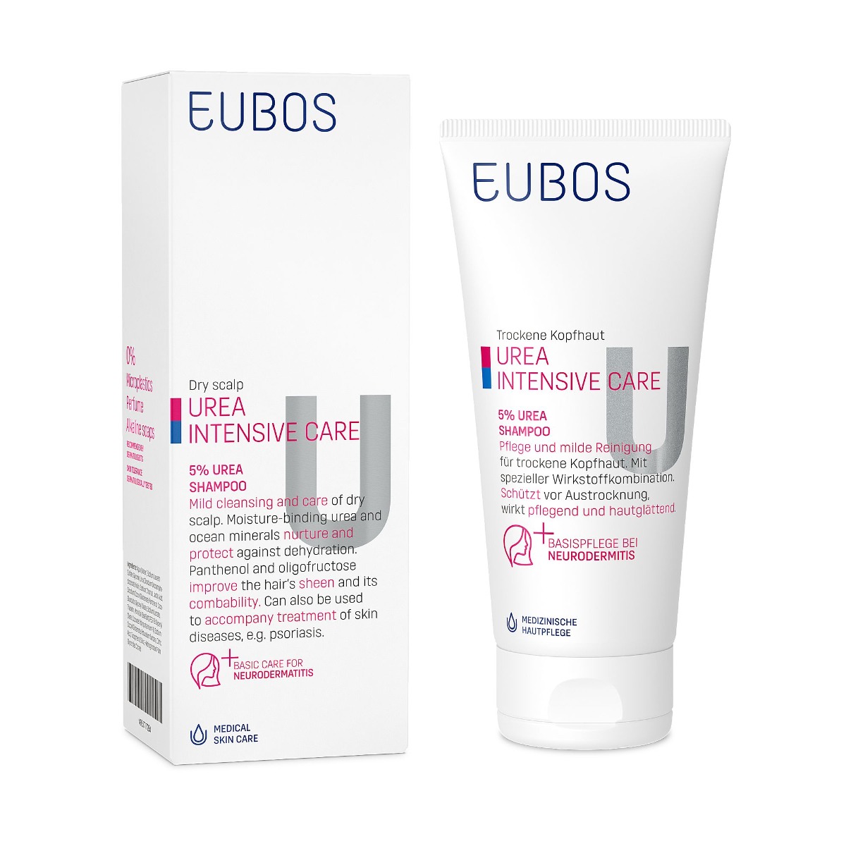 EUBOS Urea 5% šampon 200 ml