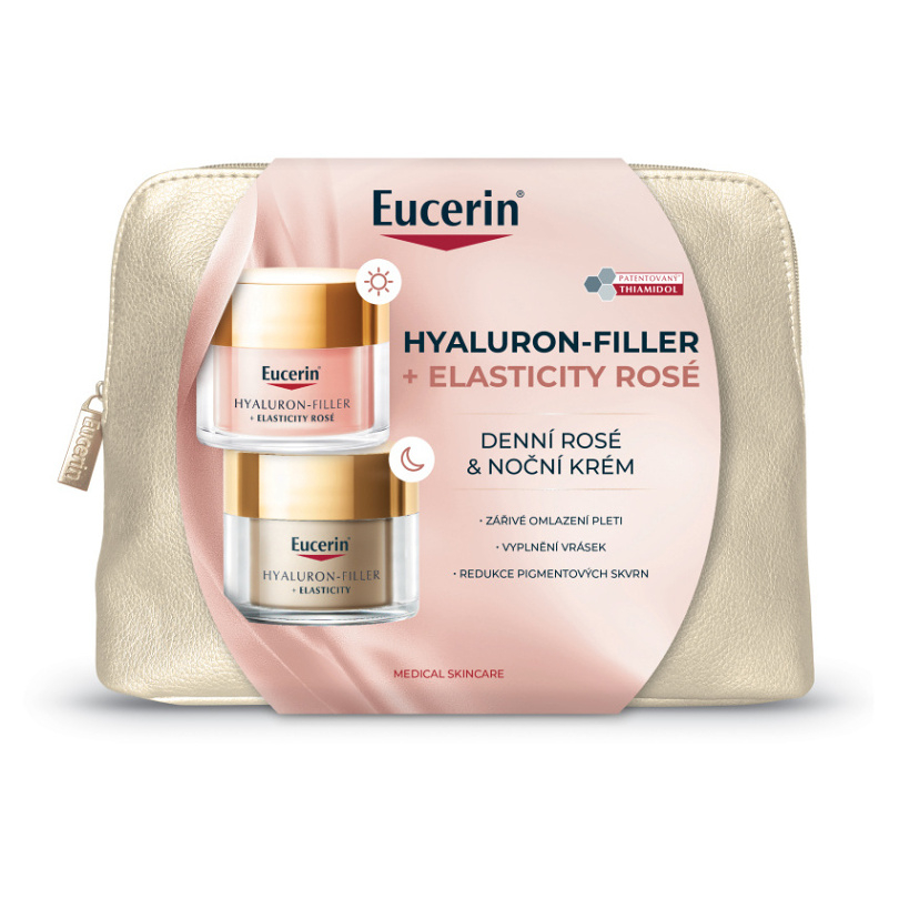 EUCERIN Hyaluron-Filler + Elasticity Rosé Dárkové balení