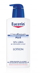 EUCERIN UreaRepair PLUS Tělové mléko 10% Urea 400 ml