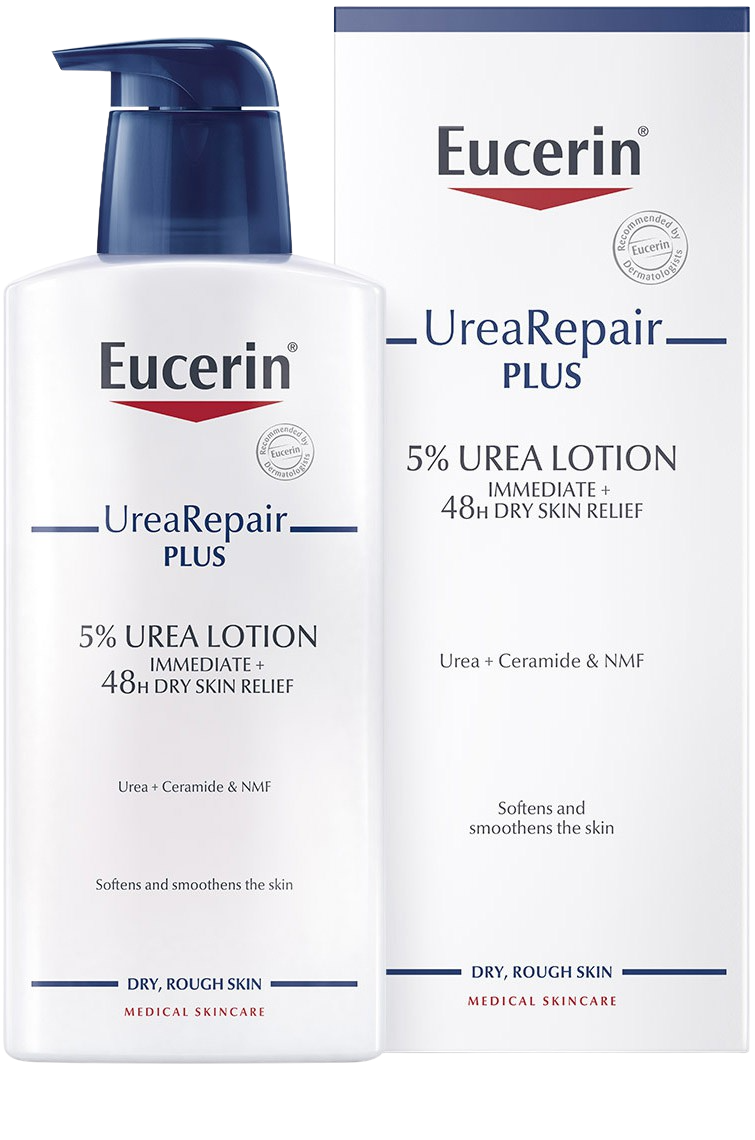 EUCERIN UreaRepair PLUS tělové mléko 5% Urea 400 ml