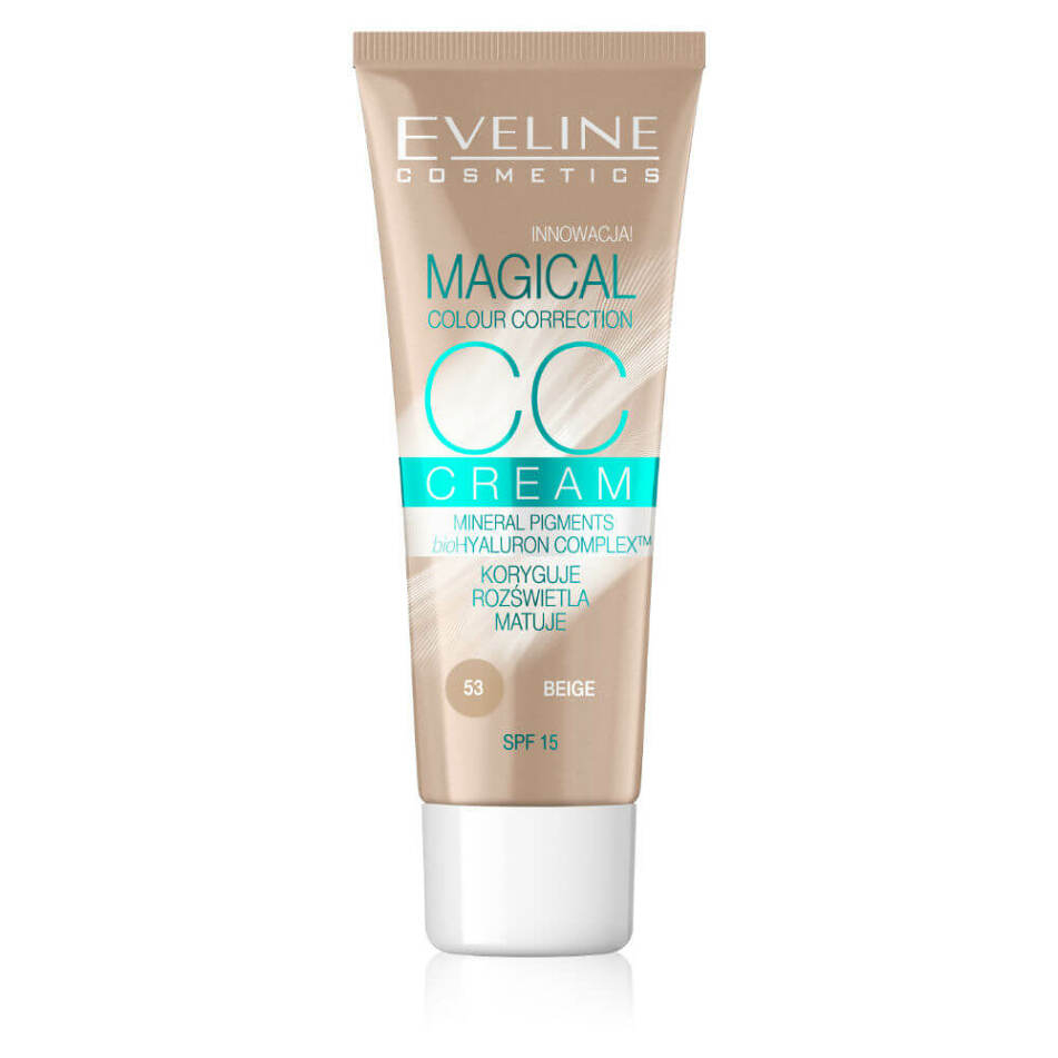 EVELINE COSMETICS Magical Correction - CC krém BEIGE 30 ml