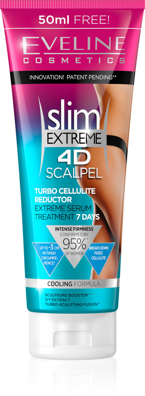 EVELINE Slim Extreme 4D Scalpel - Turbo cellulite reductor serum 250 ml