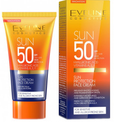 EVELINE SunCare opalovací krém na obličej SPF 50 50 ml