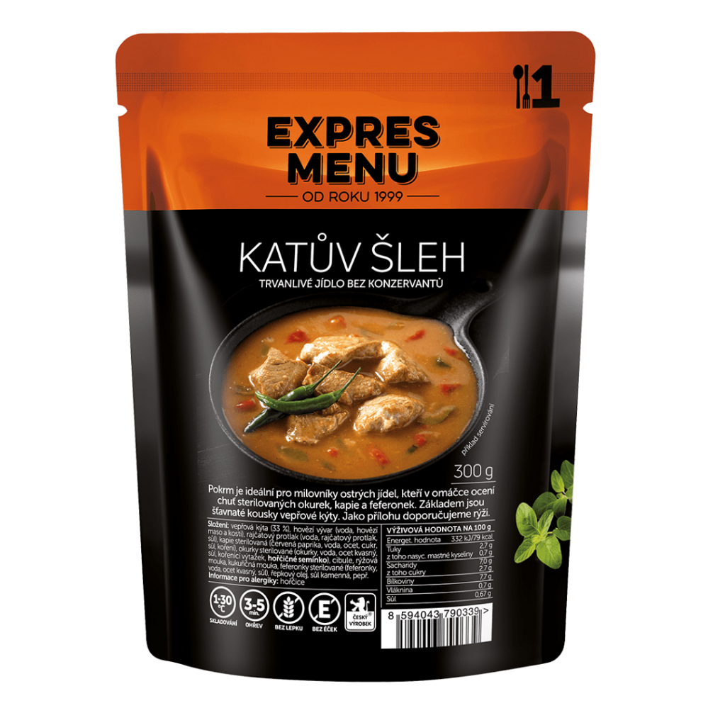 EXPRES MENU Katův šleh 1 porce