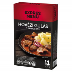 EXPRES MENU KM Hovězí guláš brambory 1 porce