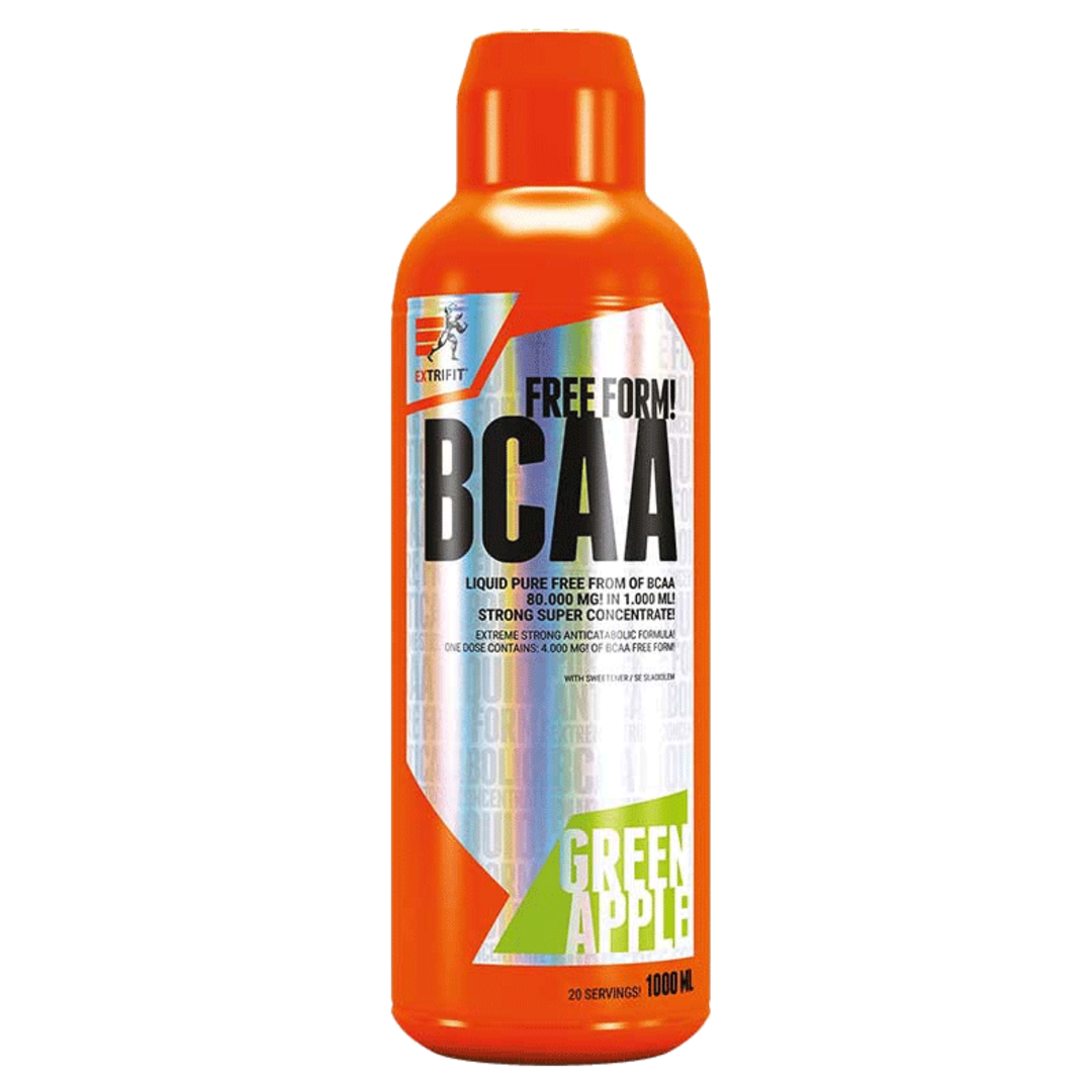 Extrifit BCAA Free Form Liquid 80.000mg 1000ml - meruňka