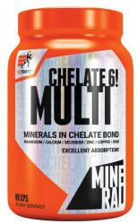 EXTRIFIT Multi Mineral Chelate 6!, 90 kapslí