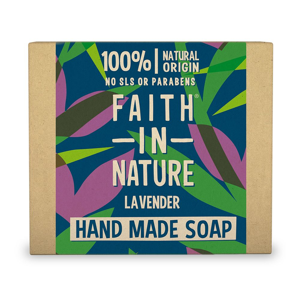 Faith in Nature Tuhé mýdlo Levandule 100 g