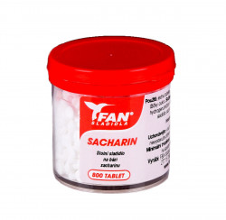 FAN sladidla Sladidlo Sacharin 50 g 800 tablet