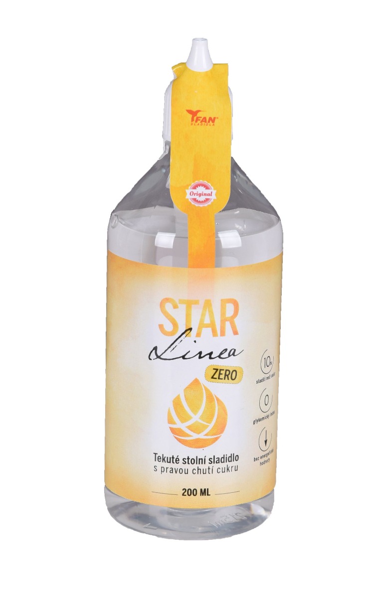 FAN sladidla STARLinea tekuté stolní sladidlo 200 ml