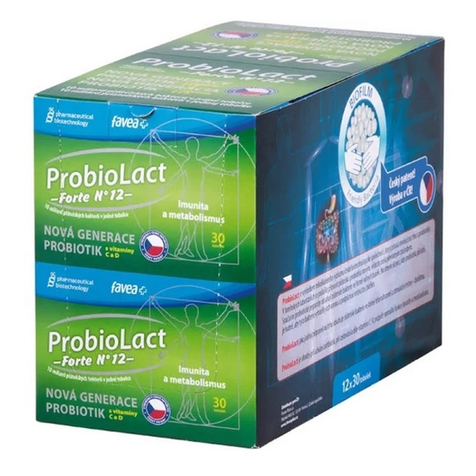 FAVEA Probiolact forte N°12 12 x 30 tobolek