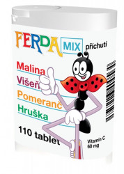 FERDA MIX Vitamín C 60mg 110 tablet