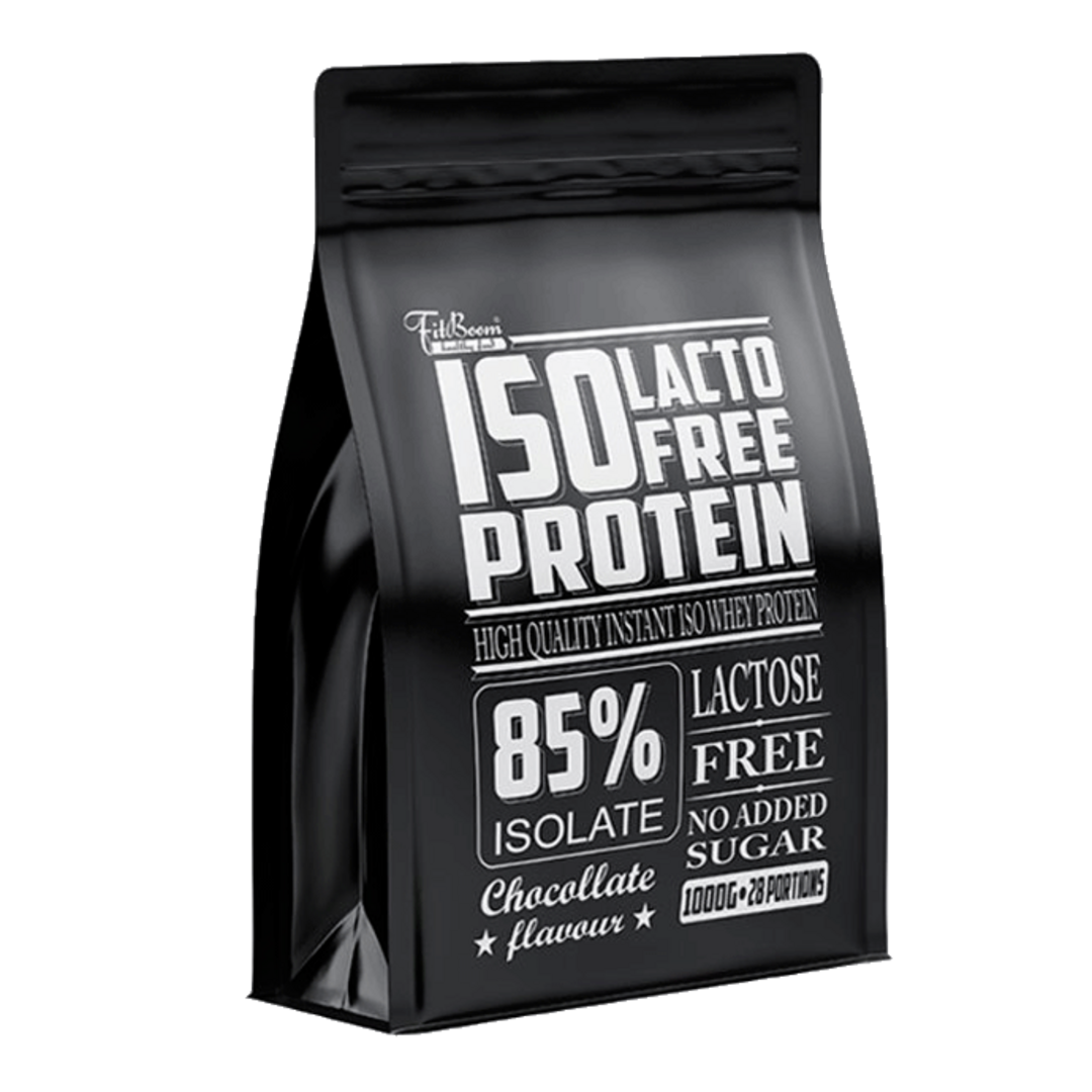 FitBoom ISO LactoFree Protein 85% 1000g - čokoláda