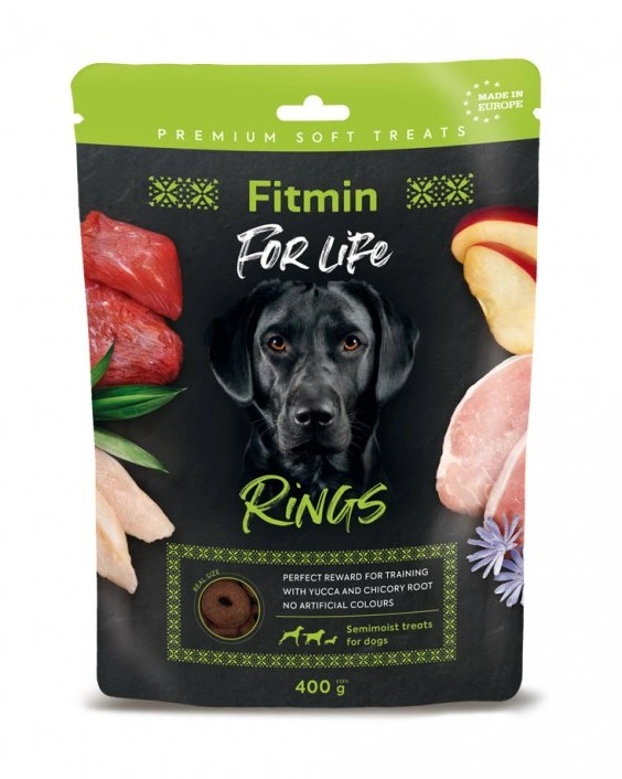 Fitmin For Life Rings pamlsek pro psy 400 g